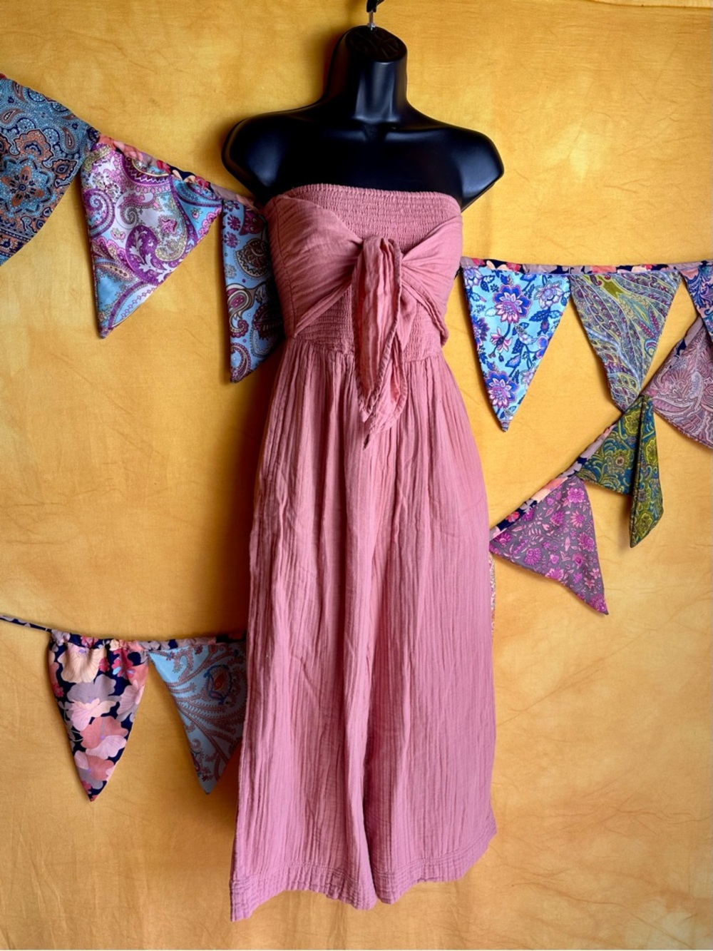 Bishop + Young Elva Strapless Jumpsuit